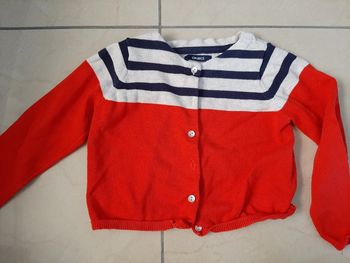 Gilet fin fille 3 ans