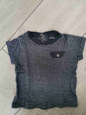 T shirt manche courte rayé