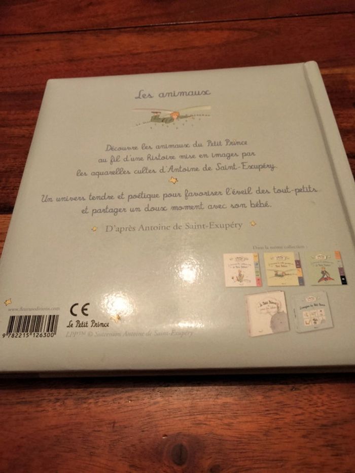 Livre cartonné je découvre les animaux du petit prince Fleurus - photo numéro 9