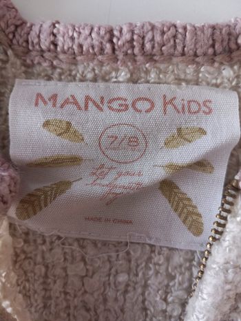 Gilet tricolore Mango Kids