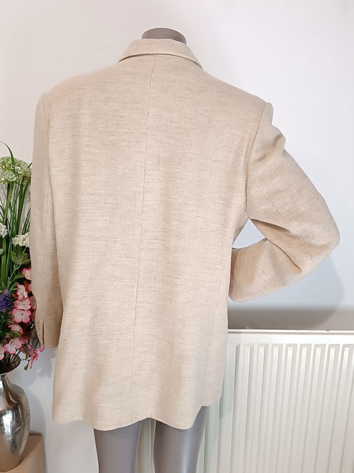 Blazer en laine Camaïeu - photo numéro 3