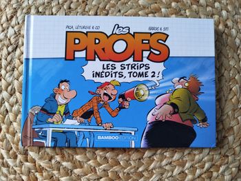 Livre, Bd enfants, Les Profs, les strips Inédits, Tome 2, Bamboo édition, Neuf