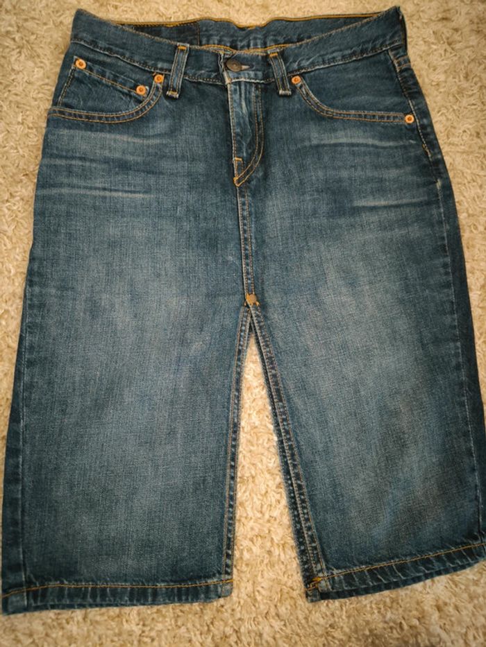 Jupe fendue Levi's vintage - photo numéro 4