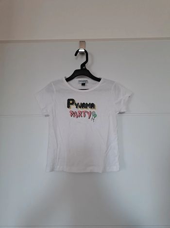 2 pièces Pyjama blanc et marine La Twisty Company