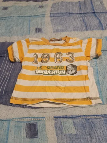 T shirt bébé garçon 3 mois