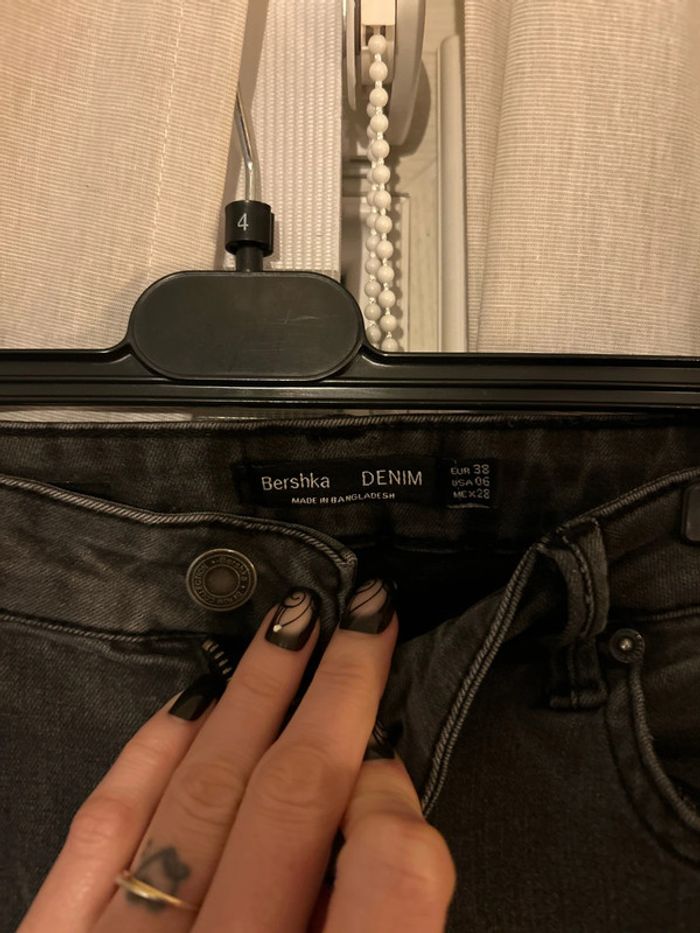 Jeans noir gris - photo numéro 3