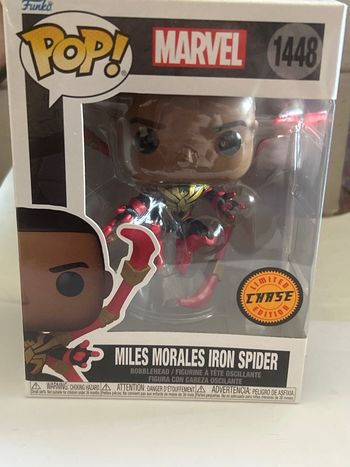 Pop Marvel Miles morales Iron Spider neuf Edition Limitée !