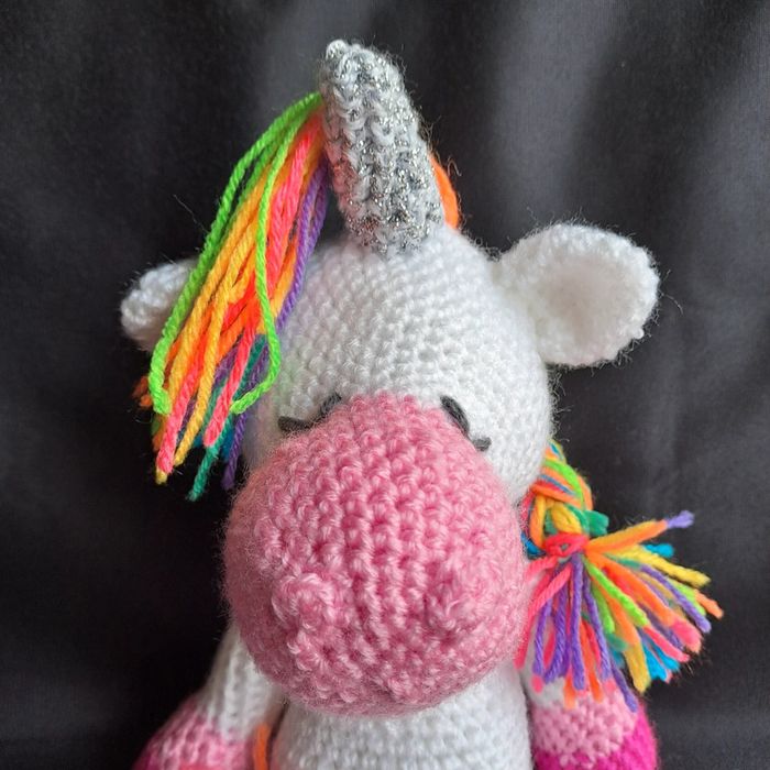 Licorne au crochet - photo numéro 2