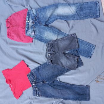 Lot de 5 articles garçon 6 ans Guess Lacoste