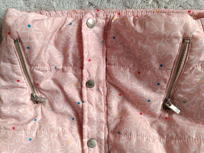 Manteau blouson rose fille 5 ans oursons Lulu Castagnette - photo numéro 2