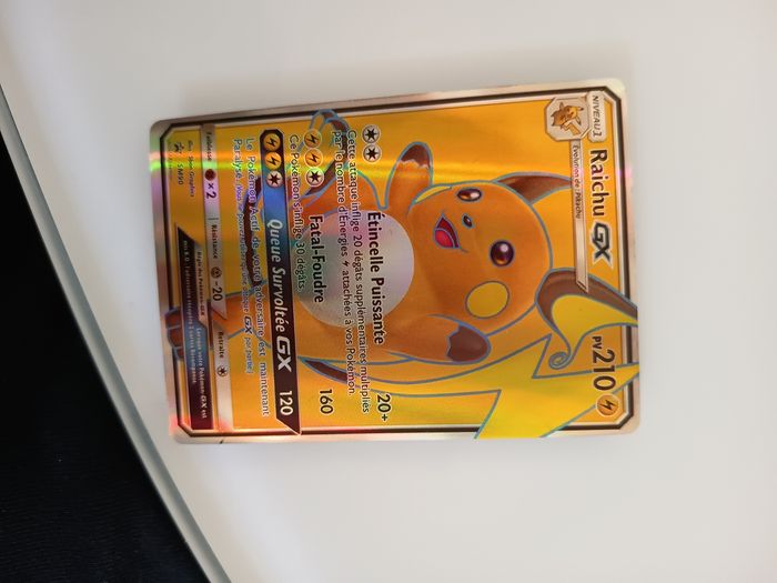 Carte pokémon Raichu