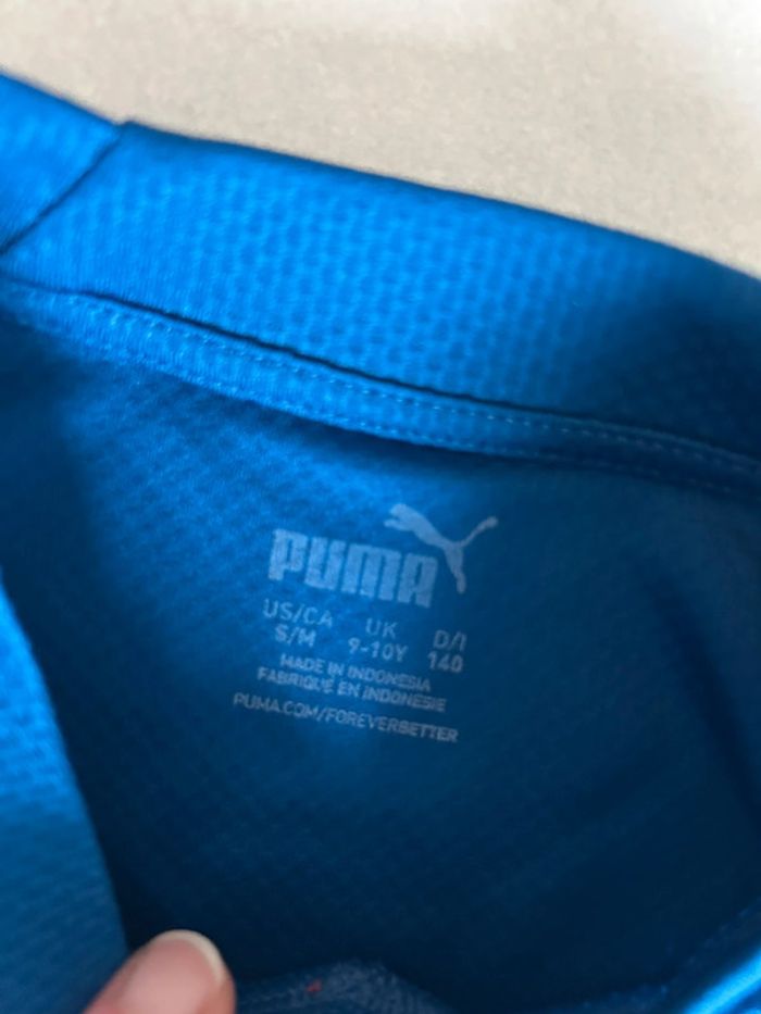 Maillot de foot officiel OM bleu 9/10 ans - photo numéro 3