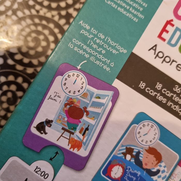 jeu éducatif Apprendre l'heure - NEUF - idée cadeau 🎁 - photo numéro 5