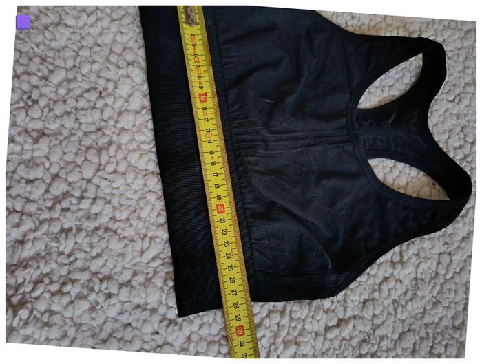 Brassière sport noire – Taille XS - photo numéro 5