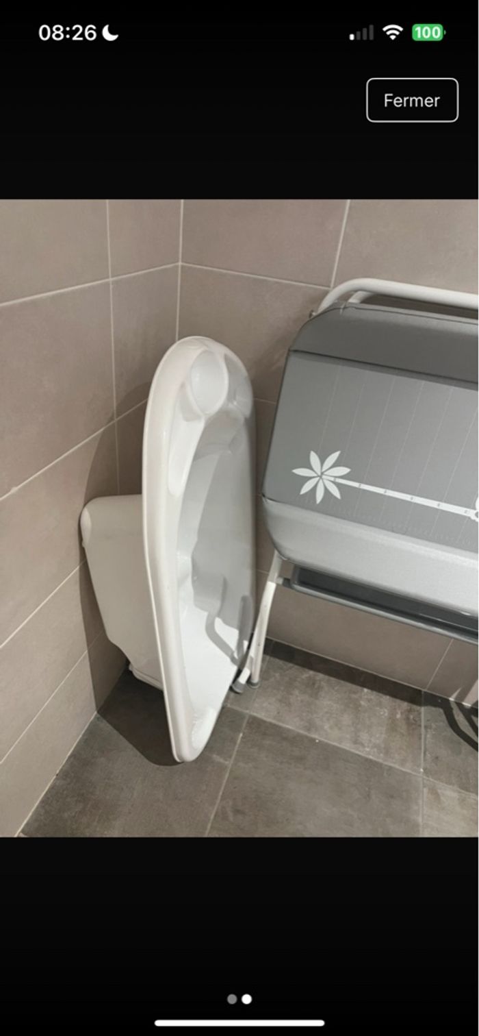 Baignoire table à langer - photo numéro 2