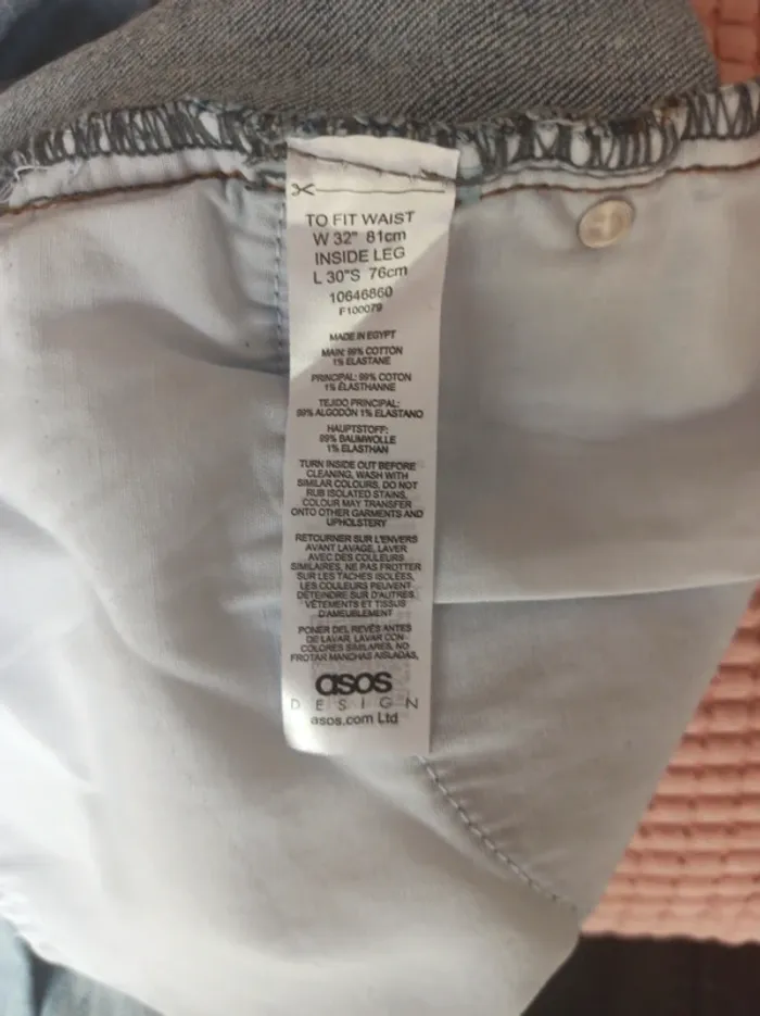 Jeans femme osos taille W32 (M) M / 38 / 10 - photo numéro 3