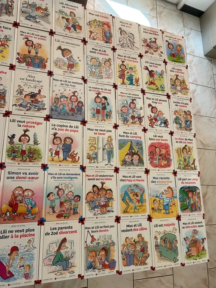 Lot de 87 livres Max et Lili - photo numéro 3