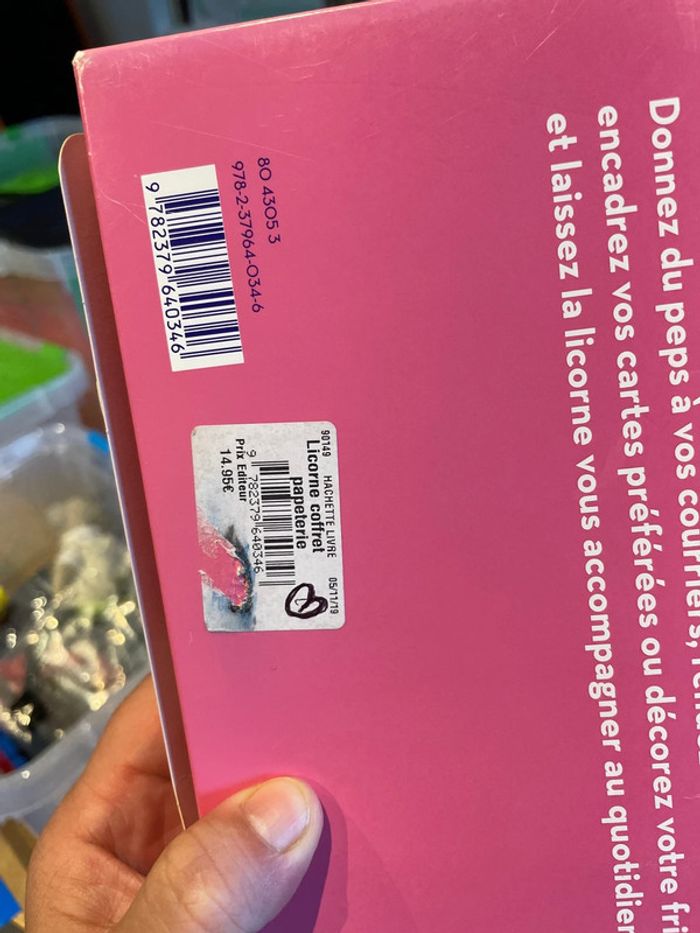 Mon coffret papeterie licorne - photo numéro 4