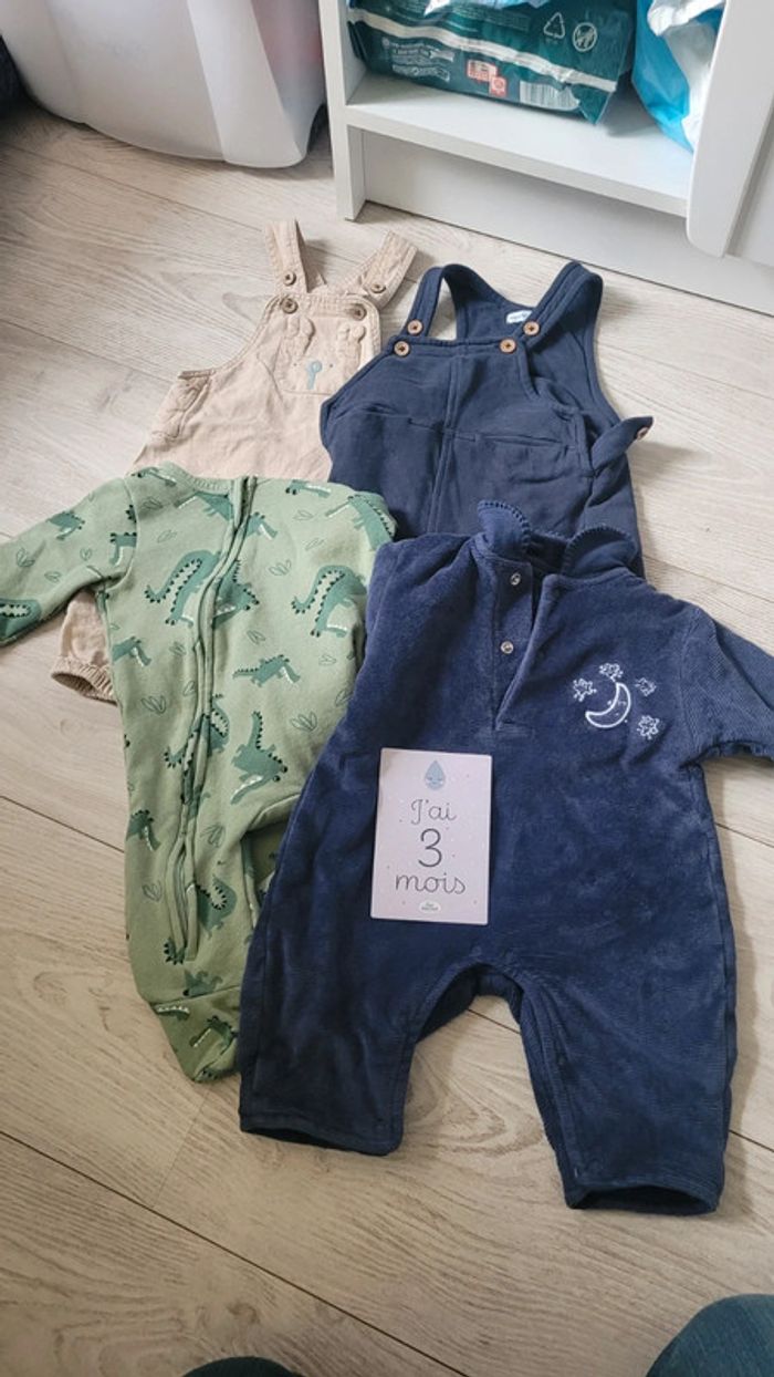 Lot Pyjamas salopettes