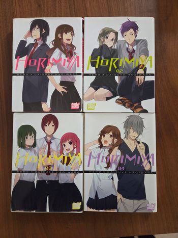 Livre Mangas Horimiya Tome 1 a 4