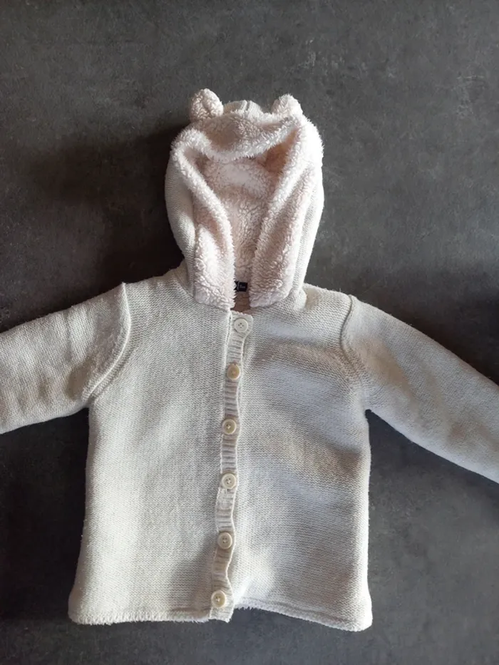 Veste chaude polaire 2 ans