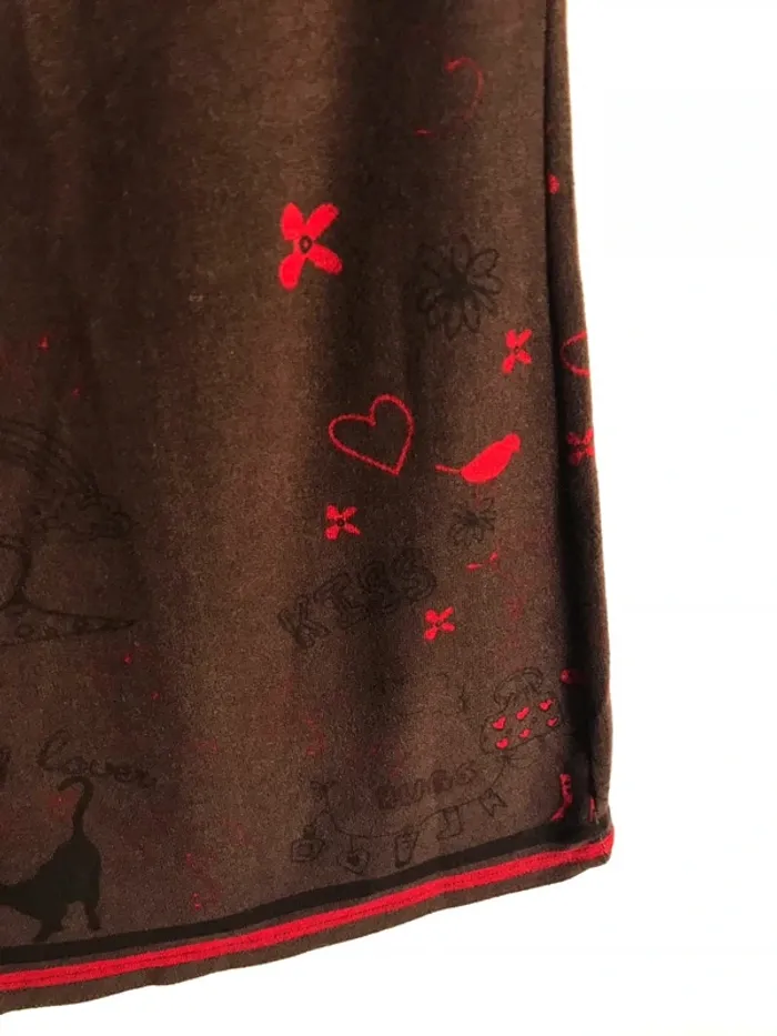 Robe pull 12 ans toute douce imprimée fleurie - photo numéro 11