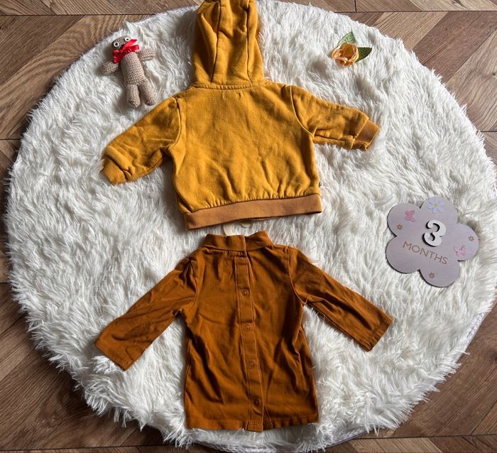 Ensemble Bébé Garçon Kiabi - 3 mois - Jaune Moutarde & Marron - photo numéro 8
