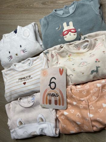 Lot de pyjamas hiver