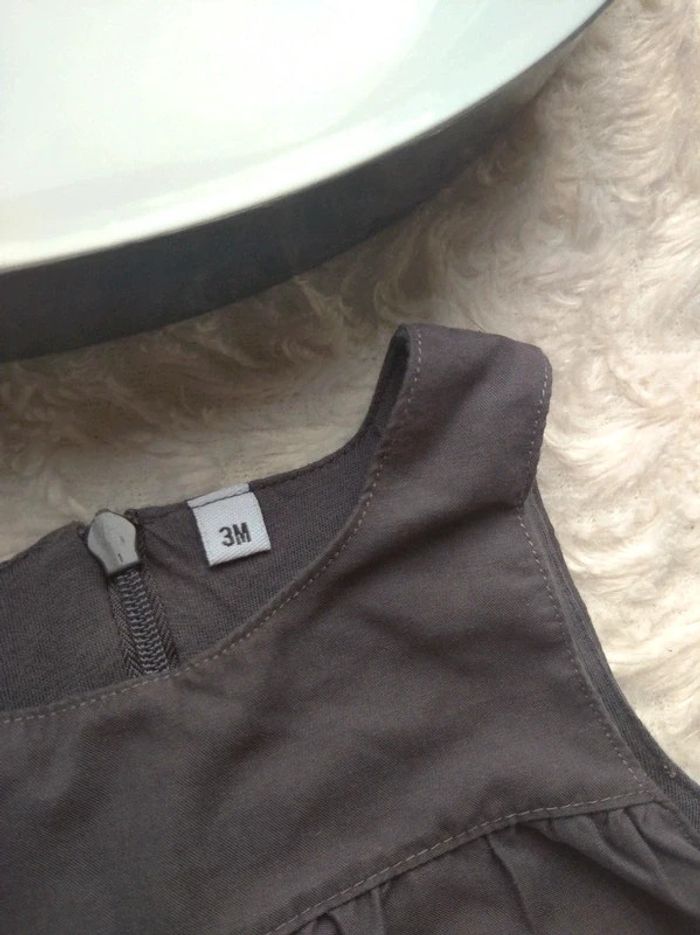 Robe boule doublée Fille 3 mois les petits lapins et les étoiles - photo numéro 5