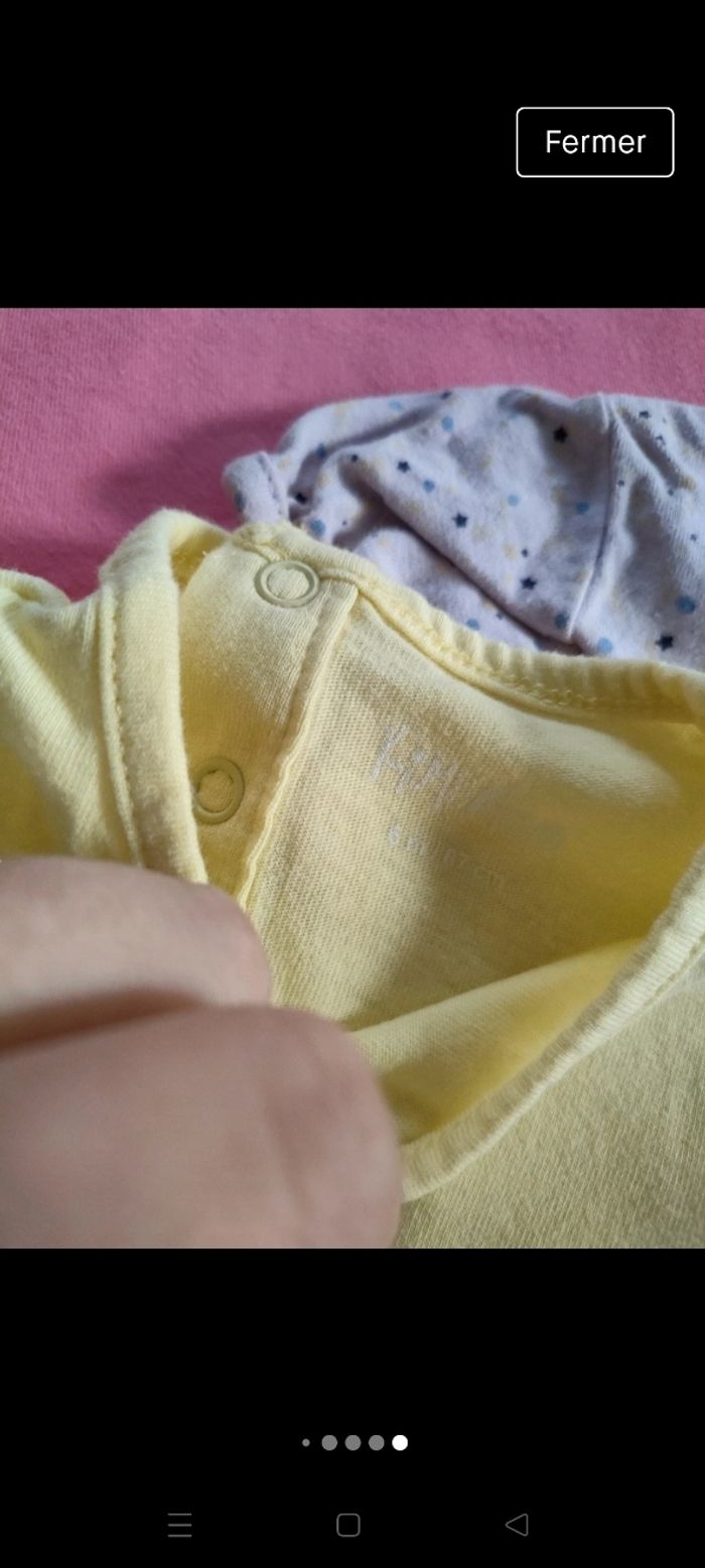 Lot 3 t-shirt 6m - photo numéro 6