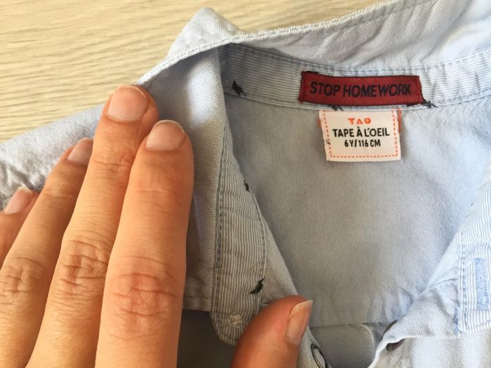 Chemise bleu - photo numéro 2