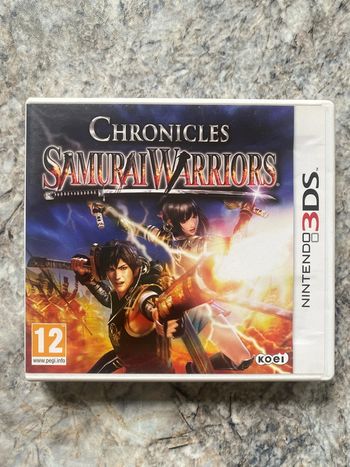chronicles samurai warriors 3ds