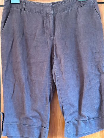 Bermuda marron 44 Alain Manoukian