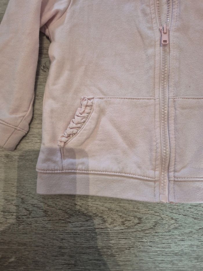 Gilet veste rose pâle - photo numéro 2