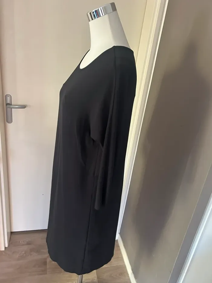 Cos robe longue midi moulante  noir taille S /36 - photo numéro 6