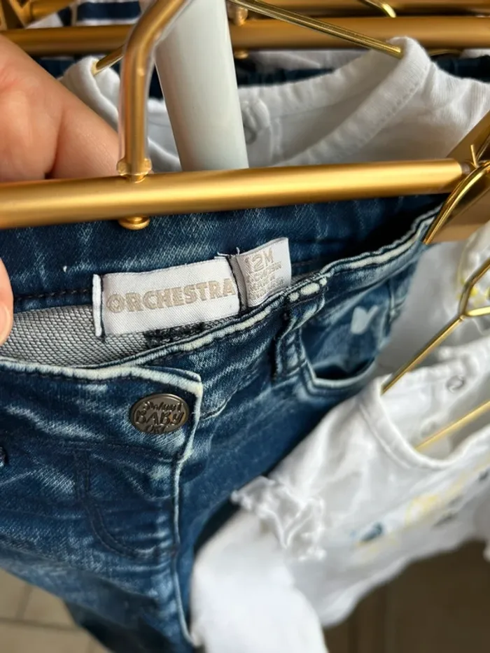 Bel ensemble Disney/Orchestra taille 12 mois état impeccable - photo numéro 3