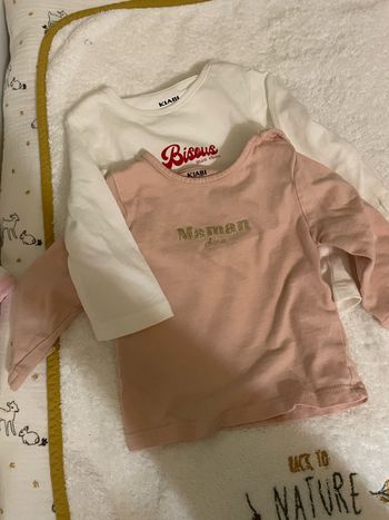 Lot de 2 t-shirt