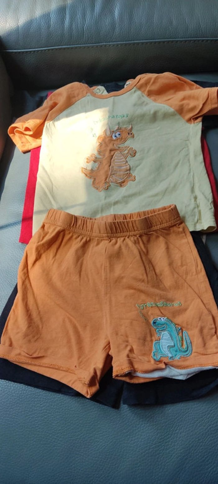 Lot 9 pyjamas été 3 ans garçon - photo numéro 8