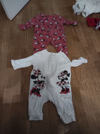 Lots de 2 pyjamas 3/6 mois 68 cm