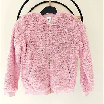 8 ans manteau mi saison tout doux