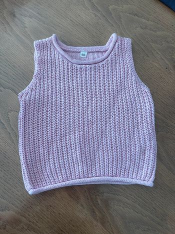 Pull sans manche