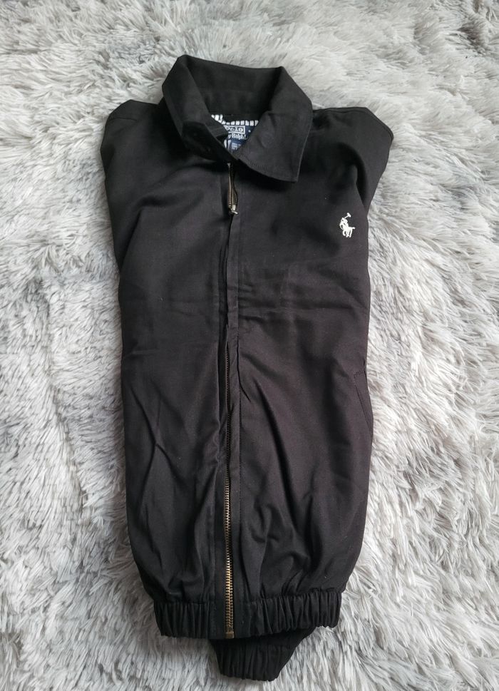Veste Harrington Polo Ralph Lauren - Noir - Coton Premium - Taille S - Neuf - photo numéro 7
