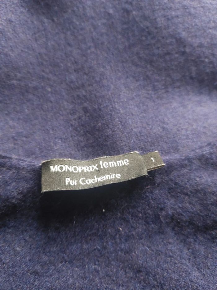 Pull 100% cachemire Monoprix taille 1 (S,36) - photo numéro 3
