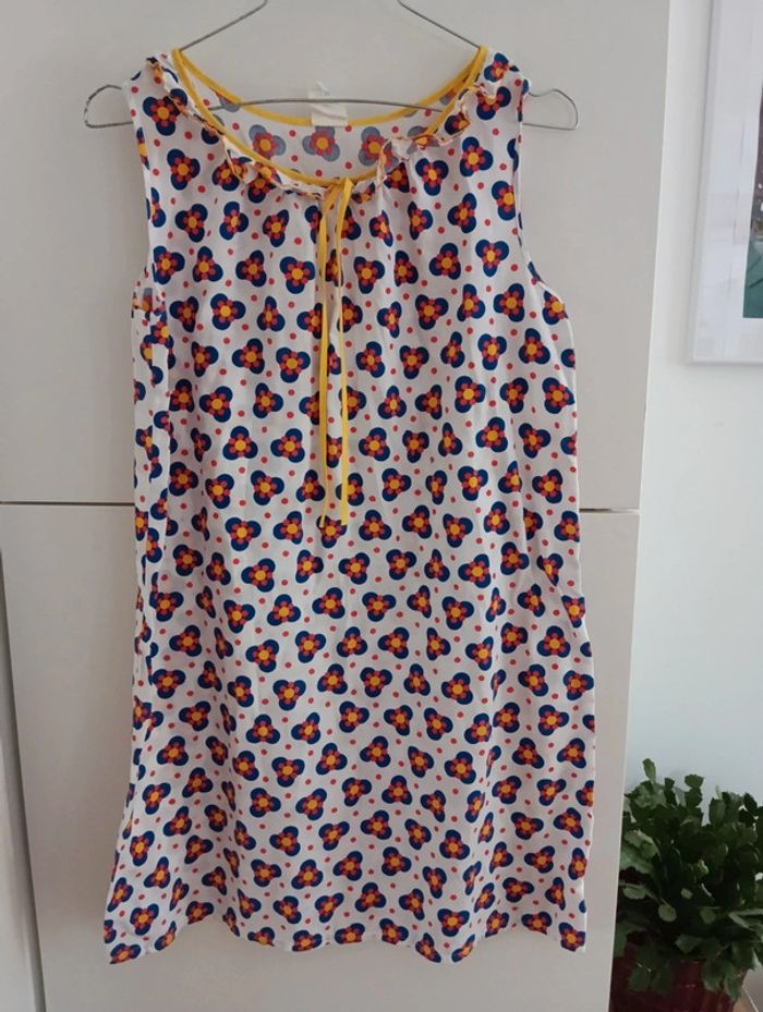Robe nuisette vintage en coton - photo numéro 4