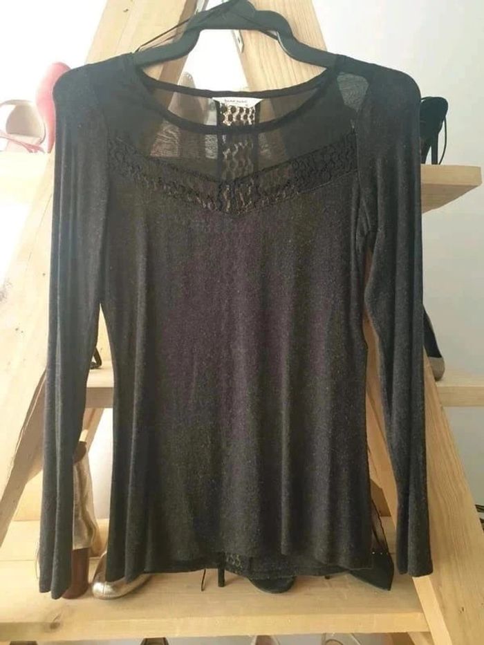T-shirt manches longues Naf Naf