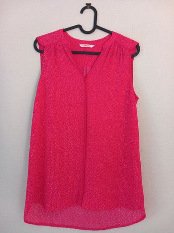 Haut rose sans manche Camaïeu excellent état taille 34