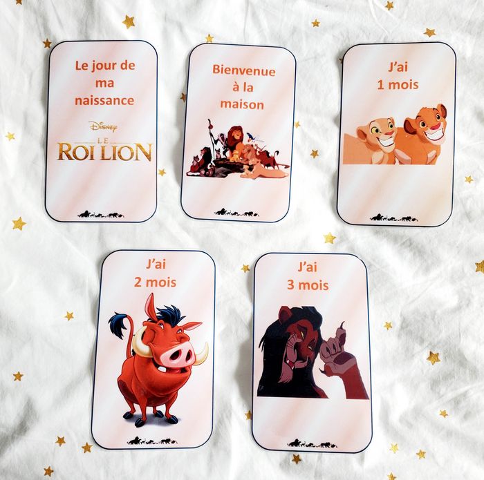 Cartes étape - Le Roi Lion - photo numéro 2