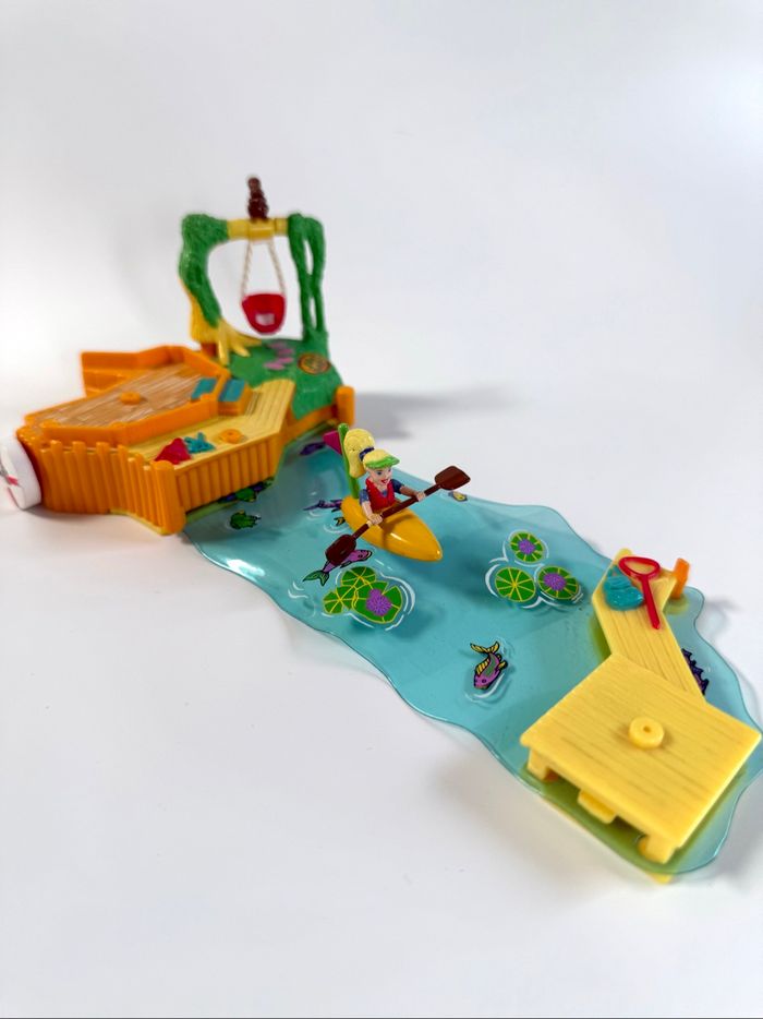 Polly Pocket Canoë Fun 1998 – Personnage + Canoë - photo numéro 10