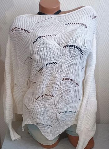 Pull oversize femme taille unique marque vintage