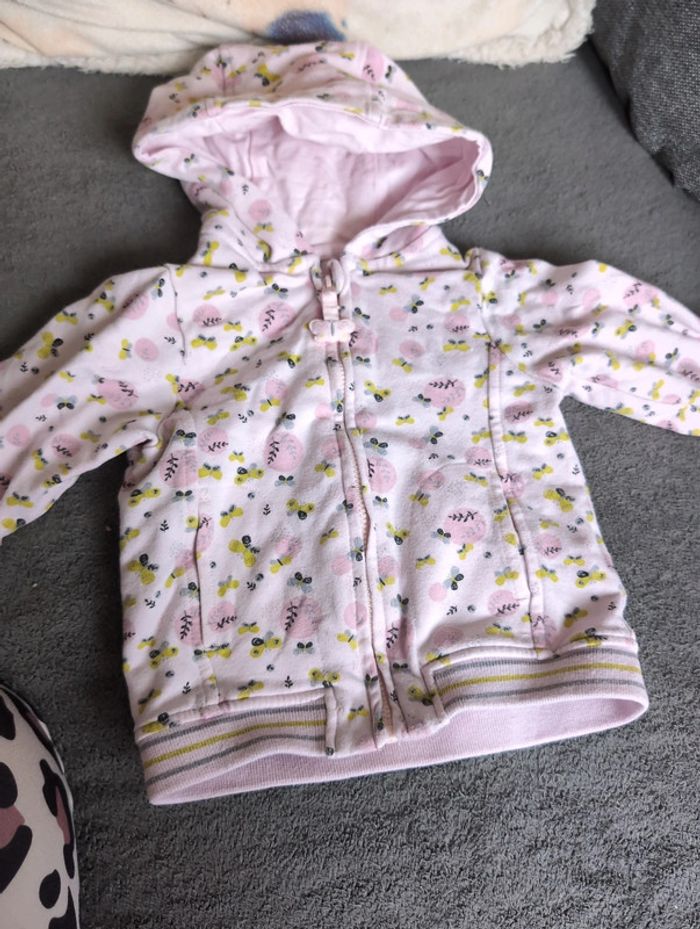 Gilet fille 12 mois